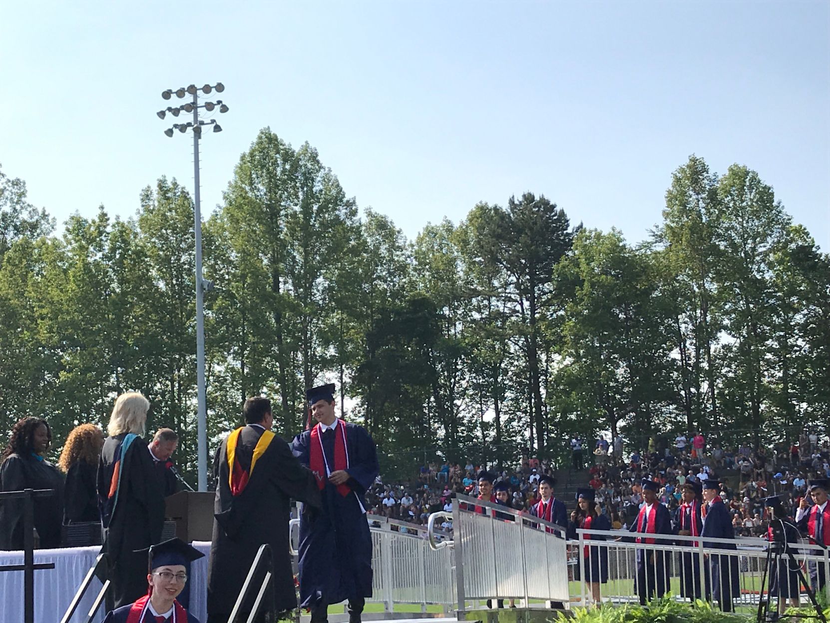 Magna Vista High School graduation